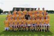2 September 2012; The Antrim Squad. TG4 All-Ireland Ladies Football Junior Championship Semi-Final, Antrim v Wexford, Clane GAA Club, Co. Kildare. Picture credit: Matt Browne / SPORTSFILE