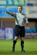 31 August 2012; Referee Anthony Buttimer. Airtricity League Premier Division, Drogheda United v Dundalk, Hunky Dorys Park, Drogheda, Co. Louth. Photo by Sportsfile