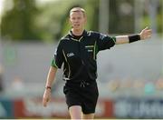 28 July 2012; Referee Joe McQuillan. GAA Football All-Ireland Senior Championship Qualifier, Round 4, Meath v Laois, O'Connor Park, Tullamore, Co. Offaly. Photo by Sportsfile