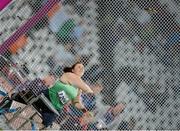 4 September 2012; Ireland's Orla Barry, from Ladysbridge, Cork, competes in the women's discus throw F57/58 final where she went on to win a bronze medal. London 2012 Paralympic Games, Discus Throw, Olympic Stadium, Olympic Park, Stratford, London, England. Picture credit: Brian Lawless / SPORTSFILE