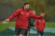 30 October 2017; Munster technical coach Felix Jones during Munster Rugby Squad Training at the University of Limerick in Limerick. Photo by Diarmuid Greene/Sportsfile