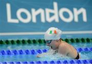 6 September 2012; Ireland's Ellen Keane, from Clontarf, Dublin, competes in the women's 200m individual medley - SM9 final, where she finished 7th in a time of 2:42.21. London 2012 Paralympic Games, Swimming, Aquatics Centre, Olympic Park, Stratford, London, England. Picture credit: Brian Lawless / SPORTSFILE