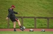30 October 2017; Tyler Bleyendaal of Munster during Munster Rugby Squad Training at the University of Limerick in Limerick. Photo by Diarmuid Greene/Sportsfile