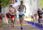 11 August 2012; Ireland's Colin Griffin competes in the men's 50km race walk. London 2012 Olympic Games, Athletics, The Mall, Westminster, London, England. Picture credit: Stephen McCarthy / SPORTSFILE