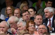 9 September 2012; Former Taoiseach Brian Cowen ahead of the game. GAA Hurling All-Ireland Senior Championship Final, Kilkenny v Galway, Croke Park, Dublin. Picture credit: Stephen McCarthy / SPORTSFILE