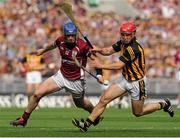 9 September 2012; Cyril Donnellan, Galway, in action against Tommy Walsh, Kilkenny. GAA Hurling All-Ireland Senior Championship Final, Kilkenny v Galway, Croke Park, Dublin. Picture credit: Pat Murphy / SPORTSFILE