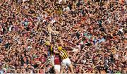9 September 2012; Supporters watch the action. GAA Hurling All-Ireland Senior Championship Final, Kilkenny v Galway, Croke Park, Dublin. Picture credit: Pat Murphy / SPORTSFILE