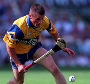 9 August 1998; Alan Markham of Clare during the Guinness All-Ireland Senior Hurling Championship semi-final match between Offaly and Clare at Croke Park in Dublin. Photo by Brendan Moran/Sportsfile