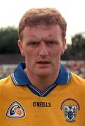 29 August 1998; Brian Lohan of Clare prior to the Guinness All-Ireland Senior Hurling Championship semi-final 2nd replay match between Offaly and Clare at Semple Stadium in Thurles, Tipperary. Photo by Ray Lohan/Sportsfile