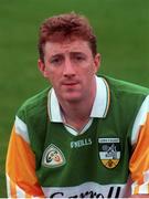 4 September 1998: Brian Whelahan during an Offaly hurling press night at O'Connor Park in Tullamore, in advance of their Guinness All-Ireland Senior Hurling Championship final against Kilkenny. Photo by Matt Browne/Sportsfile