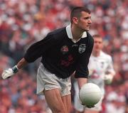27 September 1998; Christy Byrne of Kildare during the All-Ireland Senior Football Final match between Galway and Kildare at Croke Park in Dublin. Photo by Brendan Moran/Sportsfile