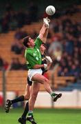 18 October 1998; Derry Foley of Ireland in action against Jim Stynes of Australia during the International Rules match between Ireland and Australia at Croke Park in Dublin. Photo by Ray McManus/Sportsfile