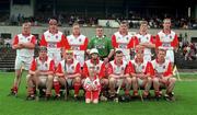21 June 1998; The Derry team ahead of the Guinness Ulster Senior Hurling Championship semi-final match between Derry and Down at Casement Park in Belfast. Photo by Damien Eagers/Sportsfile
