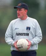 22 November 1998; Monaghan manager Eamonn McEneaney during the All-Ireland 'B' Football Final match between Monaghan and Fermanagh at Scotstown in Monaghan. Photo by Matt Browne/Sportsfile