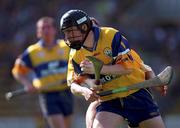 9 August 1998; Frank Lohan of Clare during the Guinness All-Ireland Senior Hurling Championship semi-final match between Offaly and Clare at Croke Park in Dublin. Photo by Ray McManus/Sportsfile