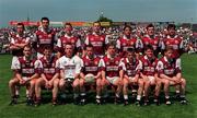 25 May 1997. The Galway team ahead of the Connacht Senior Football Championship quarter-final match between Galway and Mayo at Tuam Stadium in Tuam, Galway. Photo by Ray McManus/Sportsfile