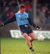 29 November 1998; Jim Gavin of Dublin during the Church & General National Football League Division 1a match between Offaly and Dublin at O'Connor Park in Tullamore, Offaly. Photo by Matt Browne/Sportsfile