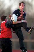 28 January 1997; Jim Staples during Ireland Rugby squad training at the University of Limerick in Limerick. Photo by David Maher/Sportsfile