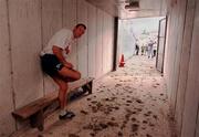 3 September 1996; Mayo manager John Maughan in the players tunnel at McHale Park in Castlebar, Mayo, during a press night ahead of their Bank of Ireland All-Ireland Senior Football Championship Final against Meath. Photo by Ray McManus/Sportsfile