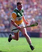 9 August 1998; John Ryan of Offaly during the Guinness All-Ireland Senior Hurling Championship semi-final match between Offaly and Clare at Croke Park in Dublin. Photo by Ray McManus/Sportsfile