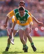 13 September 1998; Johnny Pilkington of Kilkenny during the Guinness All-Ireland Senior Hurling Championship Final between Offaly and Kilkenny at Croke Park in Dublin. Photo by Ray McManus/Sportsfile