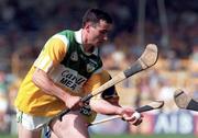 9 August 1998; Kevin Kinahan of Offaly during the Guinness All-Ireland Senior Hurling Championship semi-final match between Offaly and Clare at Croke Park in Dublin. Photo by Brendan Moran/Sportsfile
