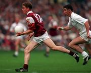27 September 1998; Michael Donnellan of Galway during the All-Ireland Senior Football Final match between Galway and Kildare at Croke Park in Dublin. Photo by Brendan Moran/Sportsfile