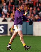 10 October 1998; Kilmacud Crokes goalkeeper Mick Pender during the Dublin Senior Club Football Championship Final match between Kilmacud Crokes and Na Fianna at Parnell Park in Dublin. Photo by Ray Lohan/Sportsfile