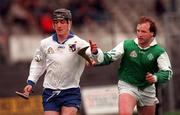 22 November 1998; Ollie Fahy of Connacht in action against Willie O'Connor of Leinster during the Railway Cup Final match between Leinster and Connacht at Nowlan Park in Kilkenny. Photo by Ray McManus/Sportsfile