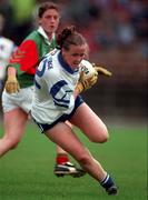 6 September 1998; Rebecca Hallahan of Waterford during the All-Ireland Senior Ladies Football Championship semi-final match between Waterford and Mayo at Fraher Field in Dungarvan, Waterford. Photo by Ray McManus/Sportsfile