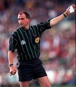 23 August 1998; Referee Seamus McCormack during the All-Ireland Minor Football Championship semi-final match between Leitrim and Tyrone at Croke Park in Dublin. Photo by Ray McManus/Sportsfile