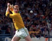 23 August 1998; Stephen Byrne of Offaly during the Guinness All-Ireland Senior Hurling Championship semi-final replay match between Offaly and Clare at Croke Park in Dublin. Photo by Damien Eagers/Sportsfile