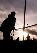 17 January 1998; A general view of an umpire during the  Leinster GAA O'Byrne Cup Quarter-Final match between Carlow and Wicklow at Dr. Cullen Park in Carlow. Photo by Ray McManus/Sportsfile