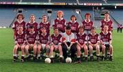25 October 1998; The Westmeath team ahead of the Ladies National Football League Division 2 match between Dublin and Westmeath at Croke Park in Dublin. Photo by Ray McManus/Sportsfile