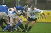 2 November 2002; Paul Kelly, St. Marys, in action against Jerry Murray, Cork Constitution. Cork Constitution v St. Marys, AIB League, Division 1, Temple Hill, Cork. Rugby. Picture credit; Matt Browne / SPORTSFILE  *EDI*