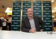 13 September 2012; Former Liverpool FC manager Rafa Benitez at a signing session for his new book, Champions League Dreams, which is available from Eason stores nationwide and from easons.com. Rafa Benitez Book Signing, Easons, O'Connell Street, Dublin. Picture credit: Brian Lawless / SPORTSFILE