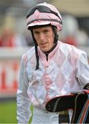 9 September 2012; Jockey Derek McCormack. Curragh Racecourse, the Curragh, Co. Kildare. Picture credit: Barry Cregg / SPORTSFILE