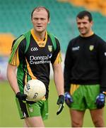 8 September 2012; Donegal's Colm McFadden during open training ahead of their side's GAA Football All-Ireland Senior Championship Final game against Mayo on Sunday 23rd September. Donegal Open Training, MacCumhaill Park, Ballybofey, Co. Donegal. Picture credit: Oliver McVeigh / SPORTSFILE