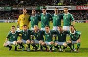 11 September 2012; The Northern Ireland team. 2014 FIFA World Cup Qualifier Group F, Northern Ireland v Luxembourg, Windsor Park, Belfast, Co. Antrim. Picture credit: Oliver McVeigh / SPORTSFILE