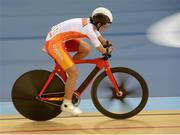 30 August 2012; Jianping Ruan, China, in action during the Women's Ind.C4 Pursuit. London 2012 Paralympic Games, Cycling, Velodrome, Olympic Park, Stratford, London, England. Picture credit: Brian Lawless / SPORTSFILE