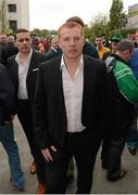 23 September 2012; Celtic manager Neil Lennon arrives ahead of the games. Supporters at GAA Football All-Ireland Championship Finals, Croke Park, Dublin. Picture credit: Stephen McCarthy / SPORTSFILE
