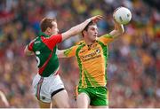 23 September 2012; Paddy McBrearty, Donegal, in action against Donal Vaughan, Mayo. GAA Football All-Ireland Senior Championship Final, Donegal v Mayo, Croke Park, Dublin. Picture credit: Stephen McCarthy / SPORTSFILE