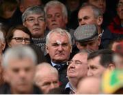 23 September 2012; Former Taoiseach Bertie Ahern ahead of the game. Supporters at GAA Football All-Ireland Championship Finals, Croke Park, Dublin. Picture credit: Stephen McCarthy / SPORTSFILE