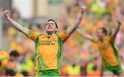 23 September 2012; Mark McHugh, Donegal, celebrates at the final whistle. GAA Football All-Ireland Senior Championship Final, Donegal v Mayo, Croke Park, Dublin. Picture credit: Oliver McVeigh / SPORTSFILE
