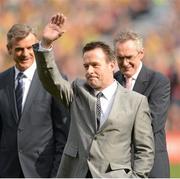 23 September 2012; Bernard Flynn from the Meath team of 1987. GAA Football All-Ireland Senior Championship Final, Donegal v Mayo, Croke Park, Dublin. Picture credit: Oliver McVeigh / SPORTSFILE