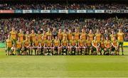 23 September 2012; The Donegal squad portrait prior to the GAA Football All-Ireland Senior Championship Final match between Donegal and Mayo at Croke Park in Dublin. Photo by Ray McManus/Sportsfile