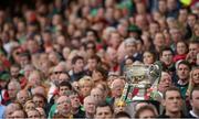 23 September 2012; A general view of the Sam Maguire Cup during the game. GAA Football All-Ireland Senior Championship Final, Donegal v Mayo, Croke Park, Dublin. Picture credit: Oliver McVeigh / SPORTSFILE