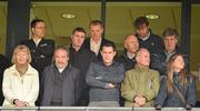 23 September 2012; Glasgow Celtic manager Neil Lennon, back row, 3rd from left, in attendance at the game. GAA Football All-Ireland Senior Championship Final, Donegal v Mayo, Croke Park, Dublin. Picture credit: Brendan Moran / SPORTSFILE