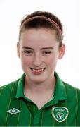 27 September 2012; Ciara McNamara, Republic of Ireland. Republic of Ireland Women's U17 Squad Photos, AUL Complex, Clonshaugh, Dublin. Picture credit: Matt Browne / SPORTSFILE