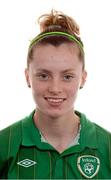 27 September 2012; Lauren Dwyer, Republic of Ireland. Republic of Ireland Women's U17 Squad Photos, AUL Complex, Clonshaugh, Dublin. Picture credit: Matt Browne / SPORTSFILE